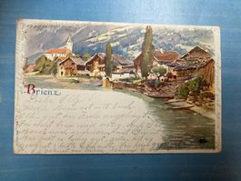 Brienz 1898 - antike Postkarte
