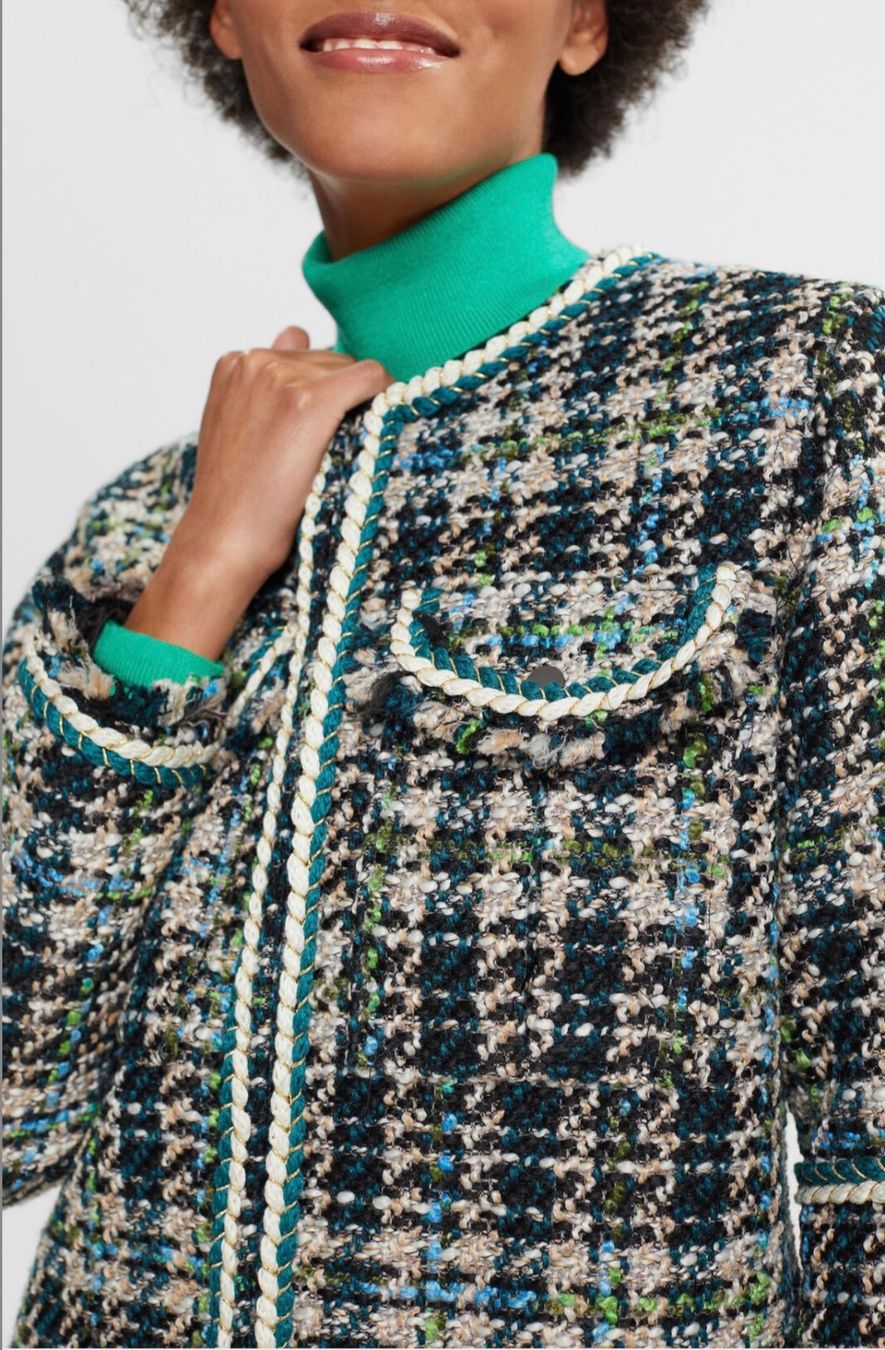 Esprit Giacche: Mehrfarbige Bouclé-Jacke Gr. S – Nuovo e nell'imballaggio originale da Wittenbach venduto da bes_k8vr 3