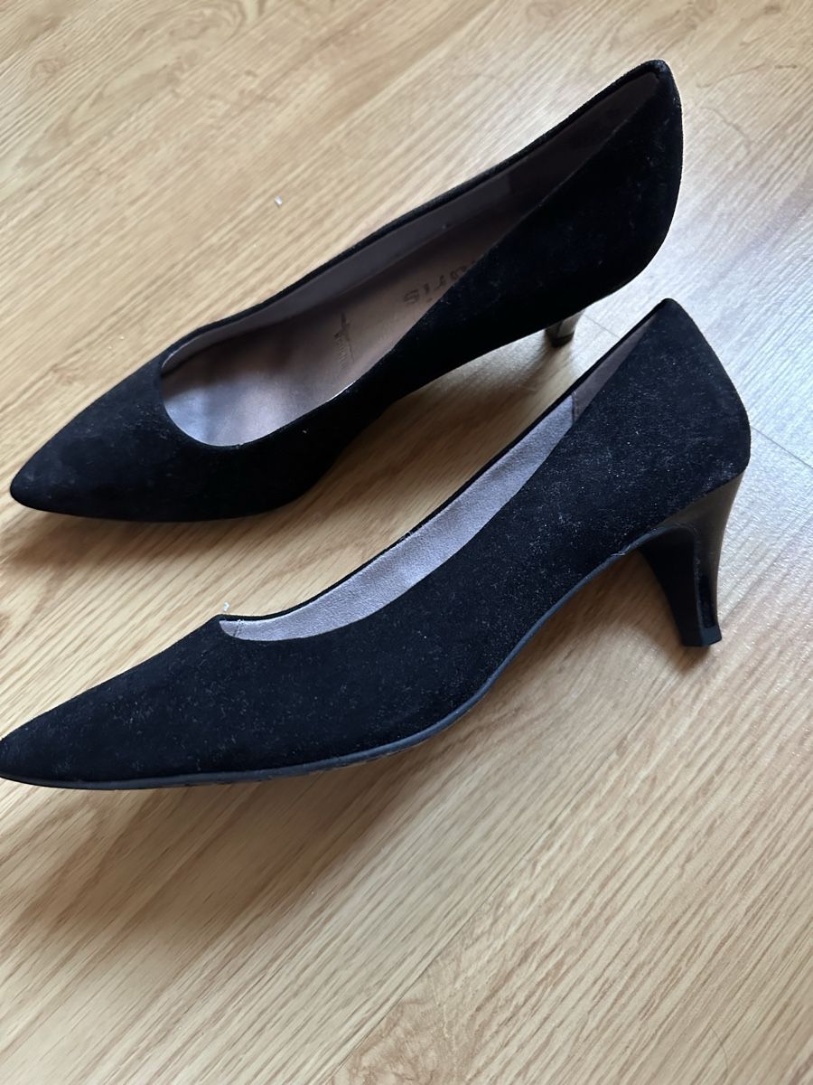 Tamaris Damenschuhe: Tamaris Pumps Heels schwarz Gr 39 – Gebraucht aus Münsingen von Secondhand89 1