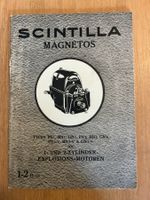 Scintilla Magnetos Bedienungsanleitung guter Zustand
