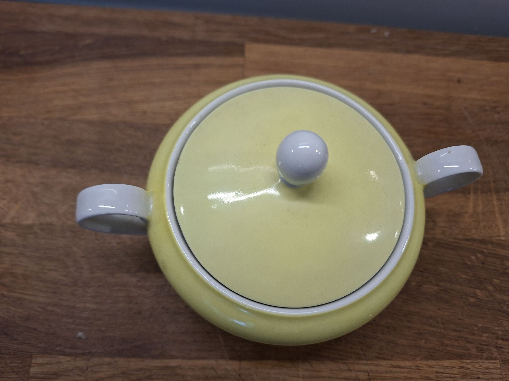 Zuccheriere: Antike Zuckerdose Seltmann gelb – Usato da Meinisberg venduto da Destiny1972 2