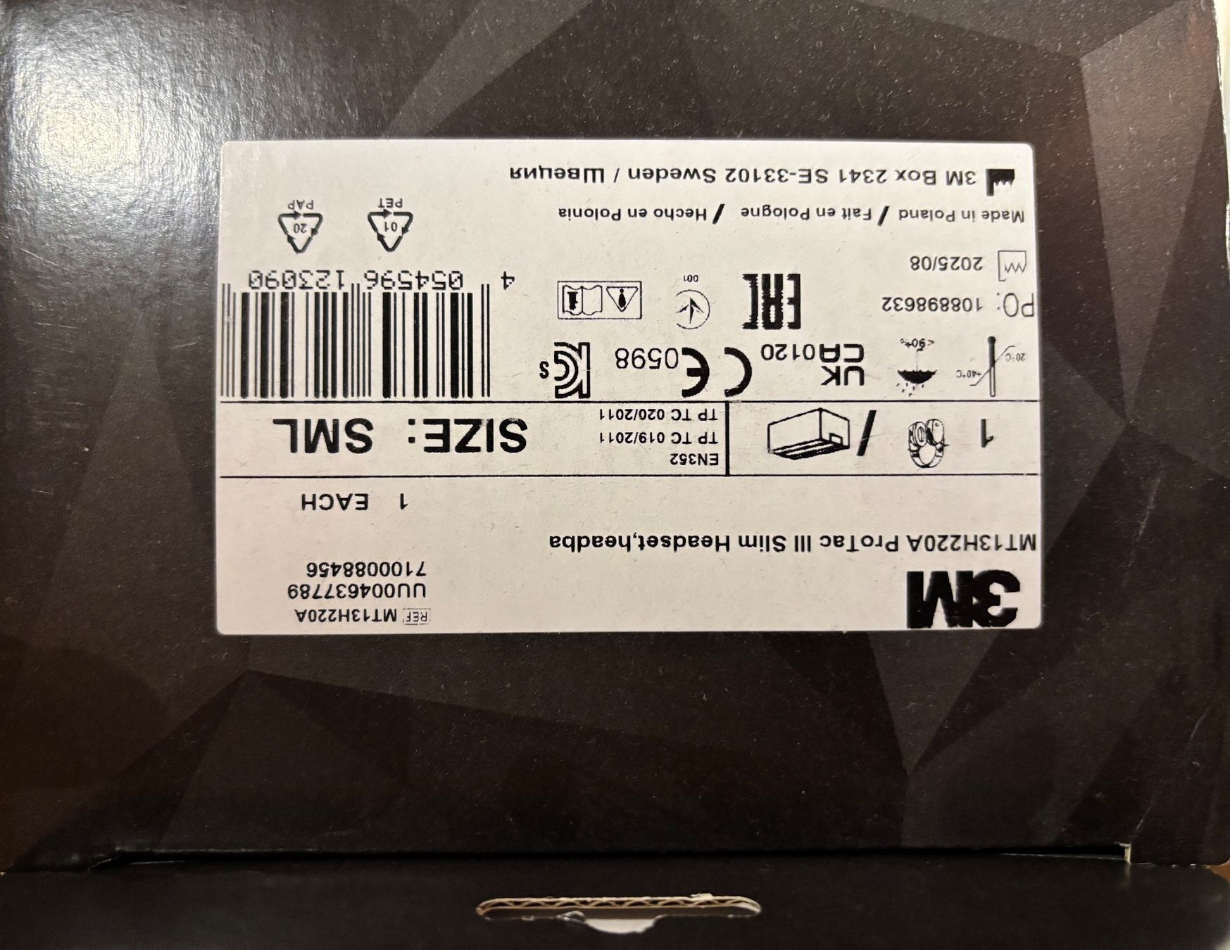 3M Gesichts- und Gehörschutz: 3M Peltor Casque ProTac III Slim protection auditive – Neu und originalverpackt aus Delémont von colinfringeli 1
