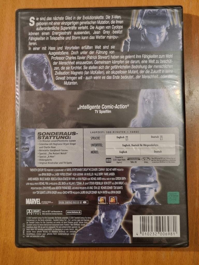 Tutti i DVDs: DVD: X-MEN -> NEU – Nuovo e nell'imballaggio originale da Ehrendingen venduto da Thomas_2 1