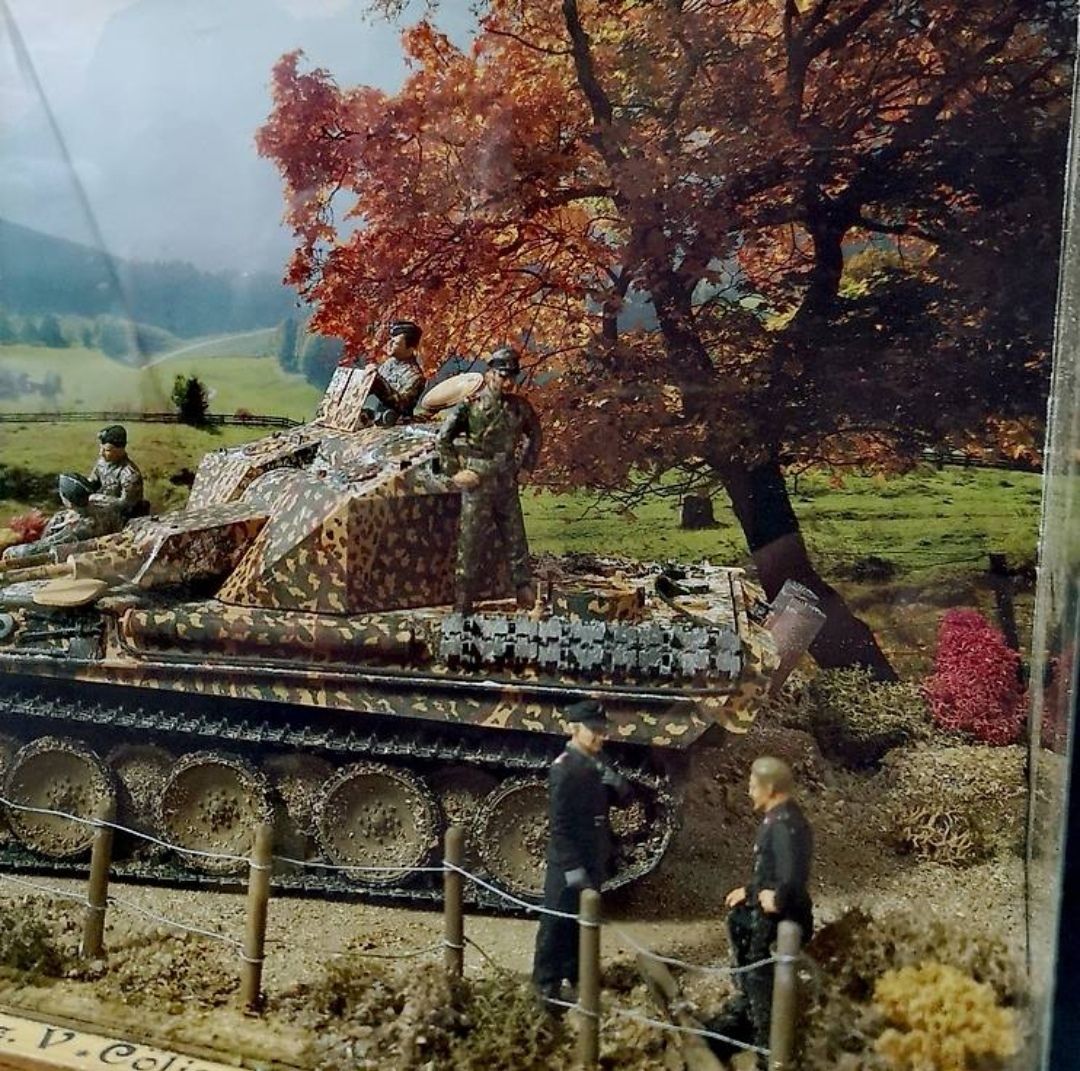 Kit di modellismo & Modellini statici: 1:35 Diorama "Deutscher Flakpanzer"   – Usato da Niederbipp venduto da kevintifu20 3