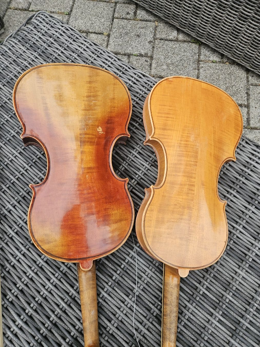 Strumenti musicali: 2 Alte Violine zum Restaurieren – Usato da Rickenbach b. Wil venduto da nic_8ljr 3