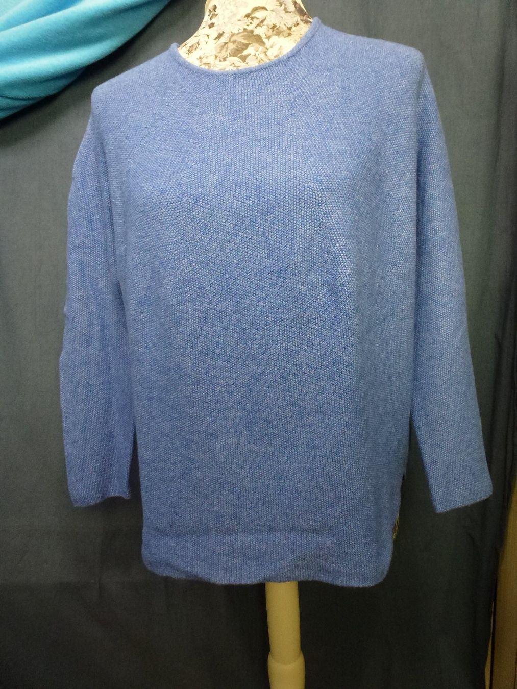 Pullover & Sweatshirts: PULLOVER BAUMWOLLE GR M BLAU NEU ÜBERGANG STRICK – Neu (gemäss Beschreibung) aus Kreuzlingen von ang_7k8d 1