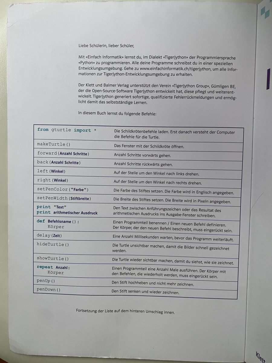 Libri: Einfach Informatik, 7-9 Klasse, Klett Verlag – Nuovo (secondo la descrizione) da Zürich venduto da Omch 2