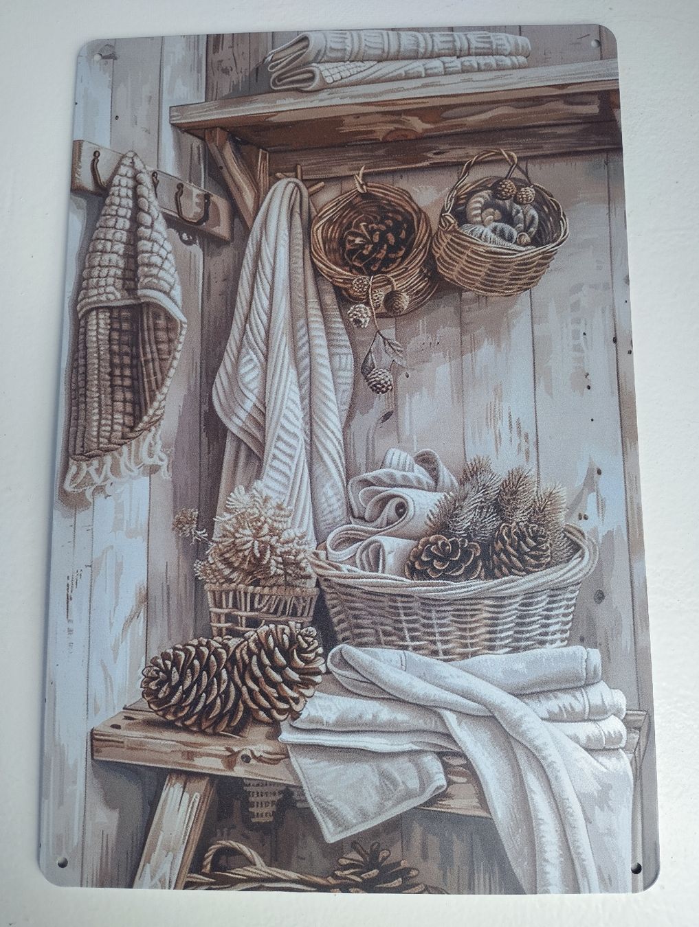 Insegne: Blechschild Wachküche antik – Nuovo e nell'imballaggio originale da Ostermundigen venduto da Dinge1 2
