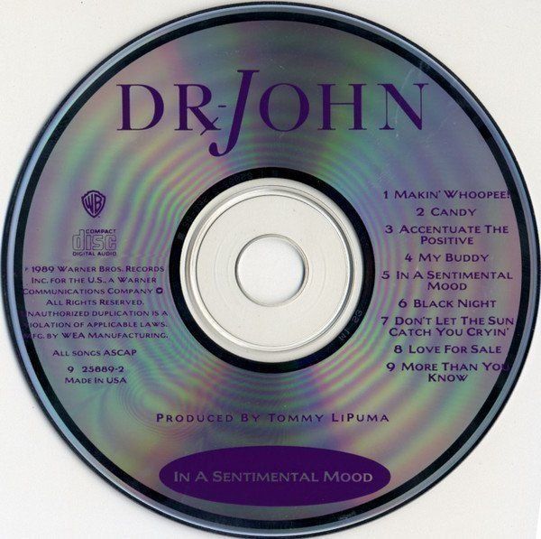 CD: Dr. John - In a Sentimental Mood – Usato da Unterbäch venduto da qlewi 2