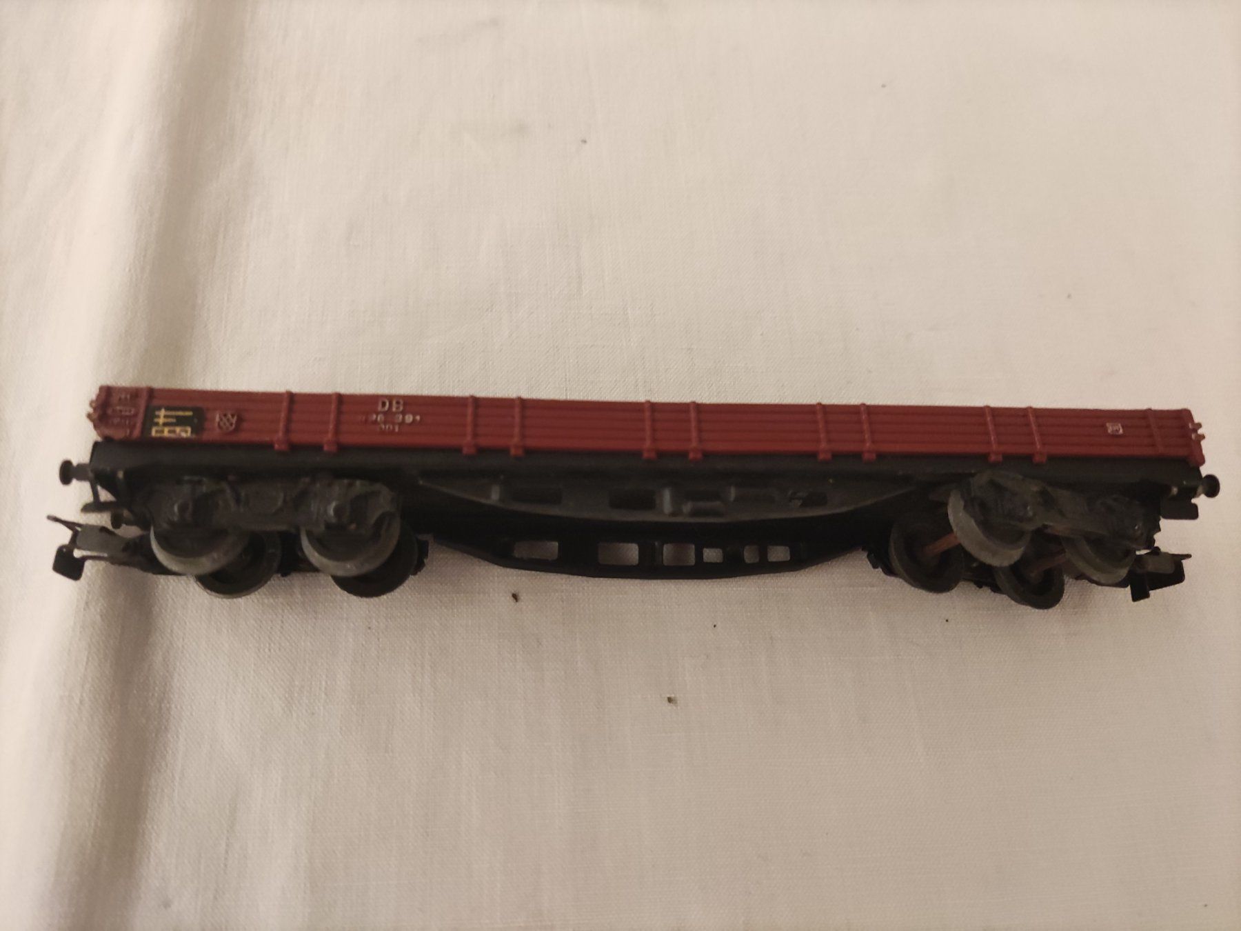 Märklin Modellini di ferrovie: Märklin 2 Güterwagen ca 1964 – Usato da Solothurn venduto da Csw1 1
