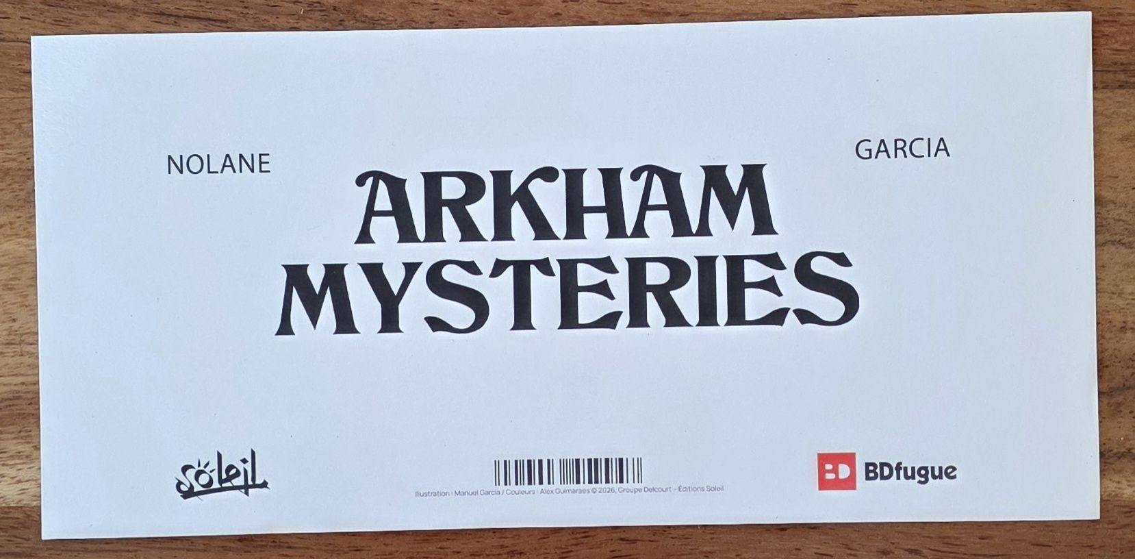 Fumetti: Ex-Libris Arkham Mysteries 21X11 CM – Nuovo (secondo la descrizione) da Dorénaz venduto da DaWiiD 1