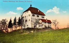 Gossau Schloss Oberberg (Postkarte)