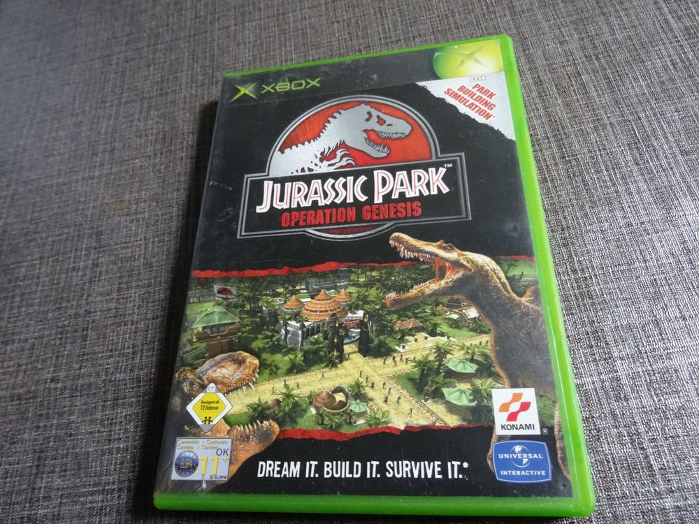 Jurassic Park Operation Genesis Xbox Classic Kaufen Auf Ricardo 4497