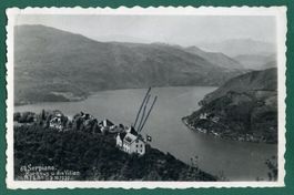 Serpiano, Kurhaus und die Villen, 1941, gelaufen