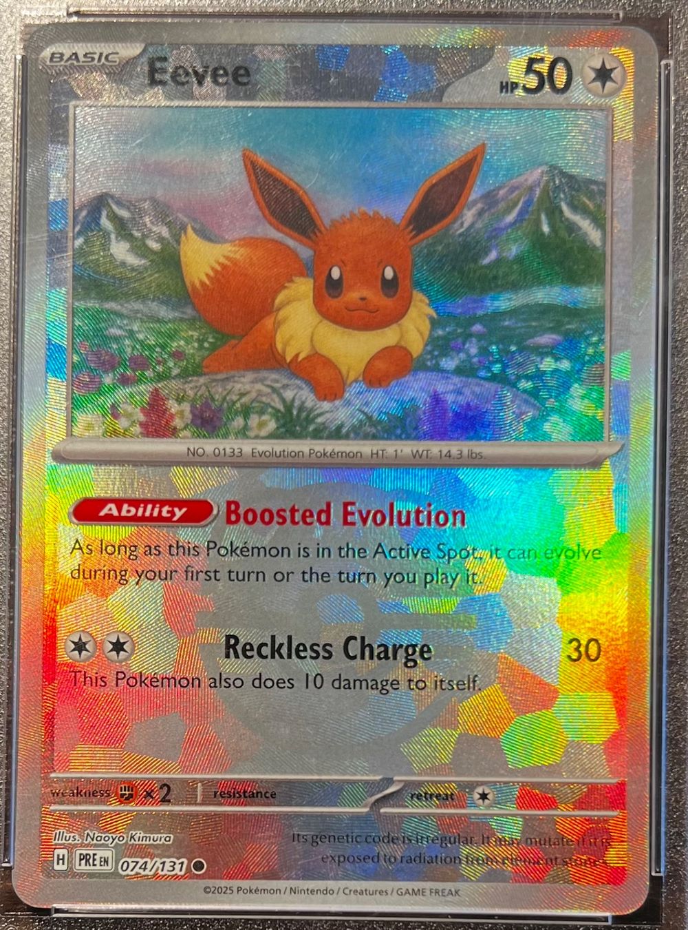 Pokémon Sammelbilder & Trading cards: Eevee Prismatic Evolution Master Ball PSA 9 Evoli Pokemon – Gebraucht aus Zürich von Retro-Collector-SZ 2
