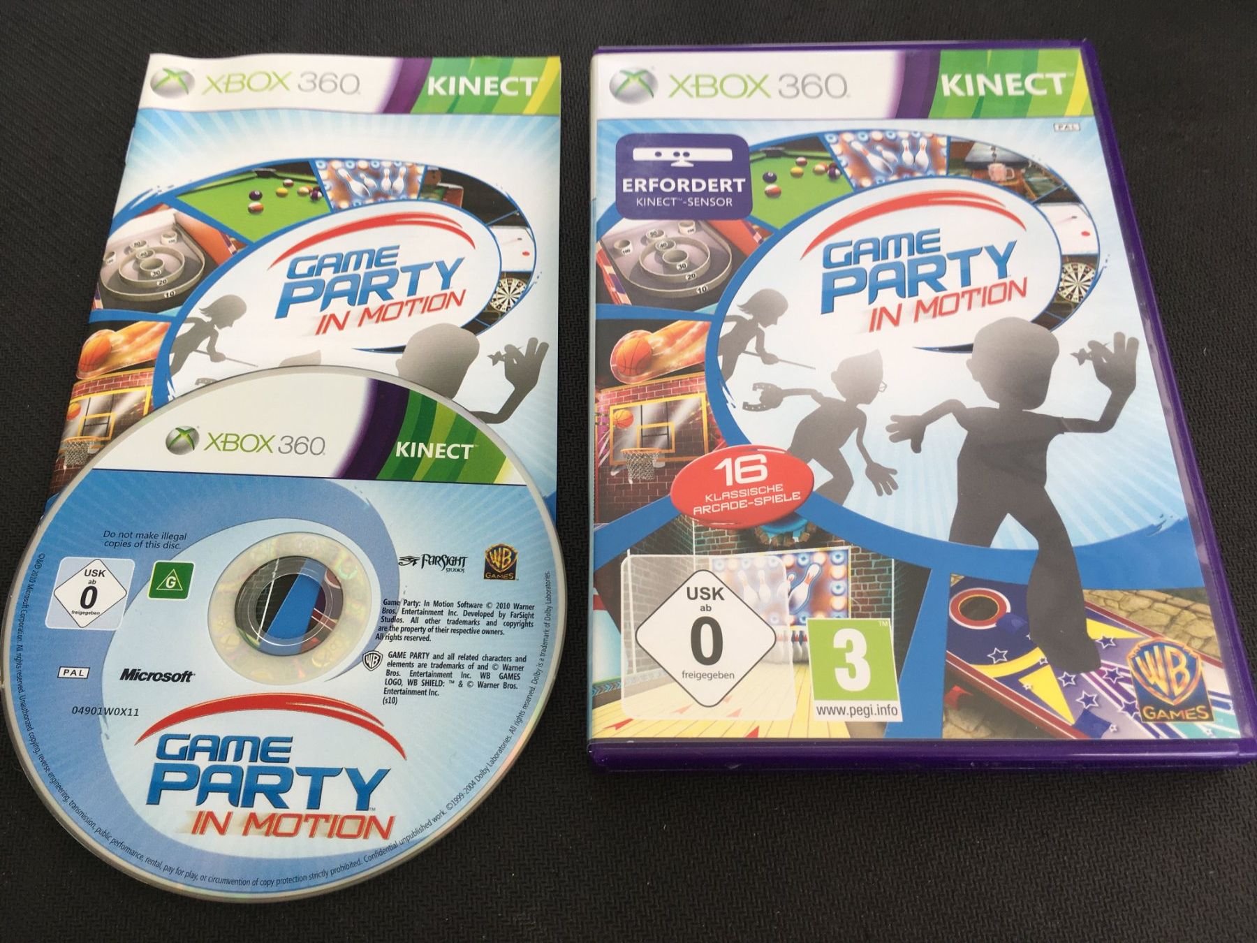 Microsoft Jeux: Game Party in Motion - Xbox 360 – D'occasion à St.Gallen par sjosjo
