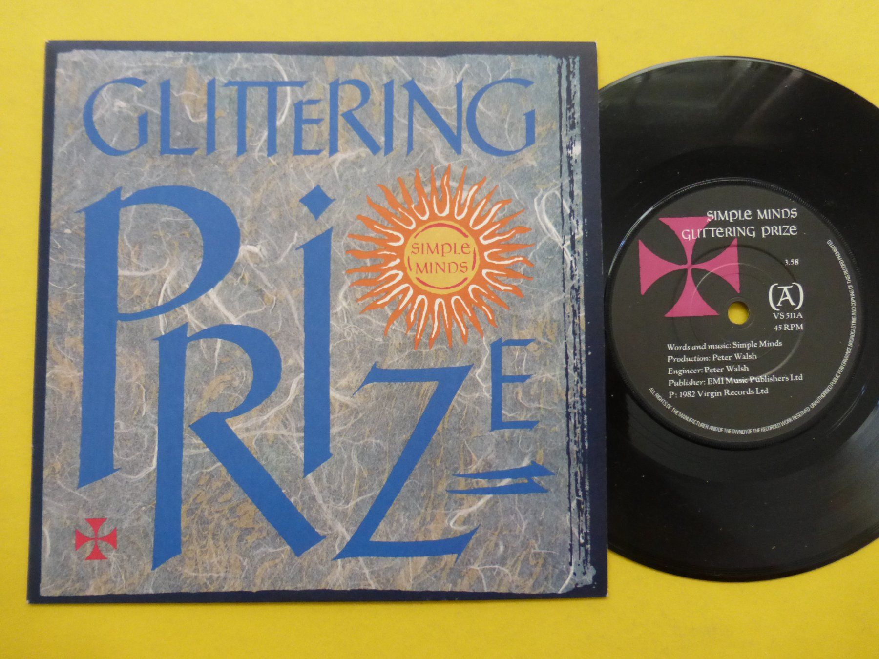 Dischi in vinile: Simple Minds – Glittering Prize – Usato da Zürich venduto da Swiss57