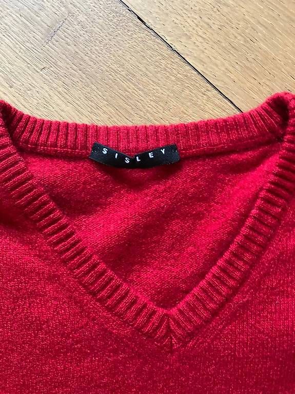 Maglioni & Felpe: Pull Sisley rouge 80% laine 20% polyamide taille M – Usato da Renens VD venduto da chrstn