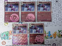 Lot 5 cartes Pokémon CHN Magirêve Gem Pack 3 CBB3C
