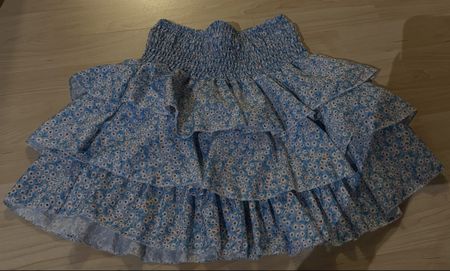 Sommerlicher Minirock mit Blumenmuster, onesize
