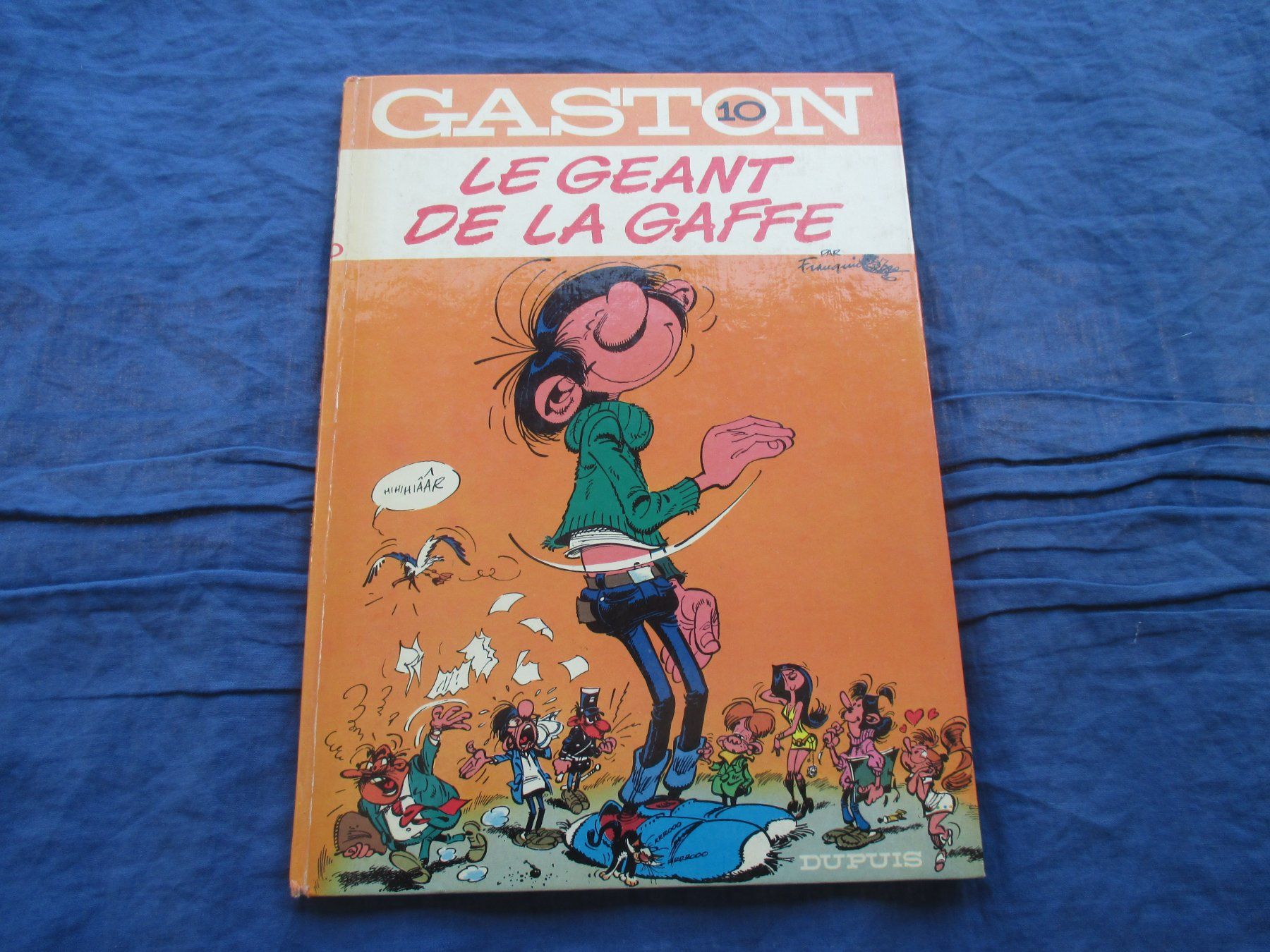 BD: Gaston 10 Le géant de Lagaffe – D'occasion à Colombier NE par Nevenma