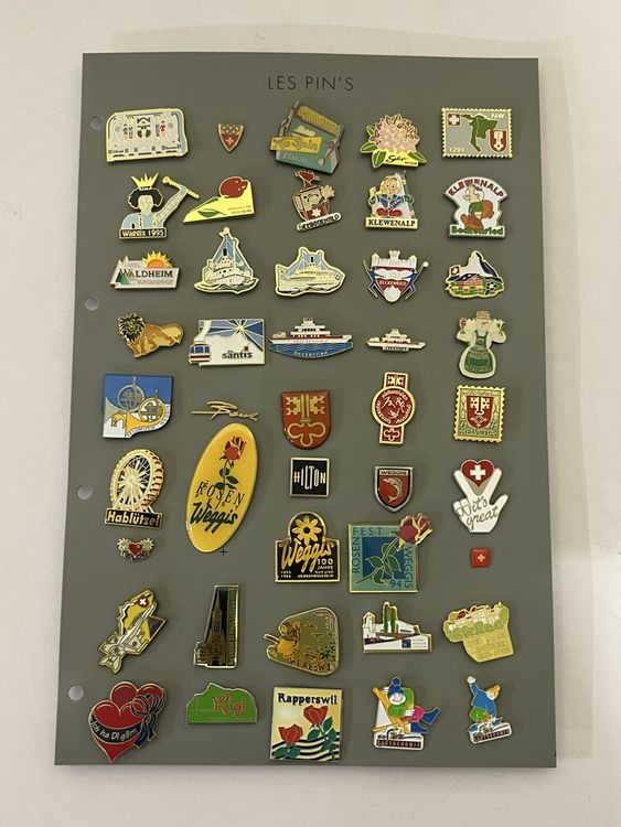 Pins Sammlung Schweiz, Touristisch (nik91) (Gebraucht) in Aarau für CHF ...