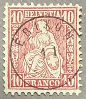 38 Zentrischer Zwerstempel Ebikon