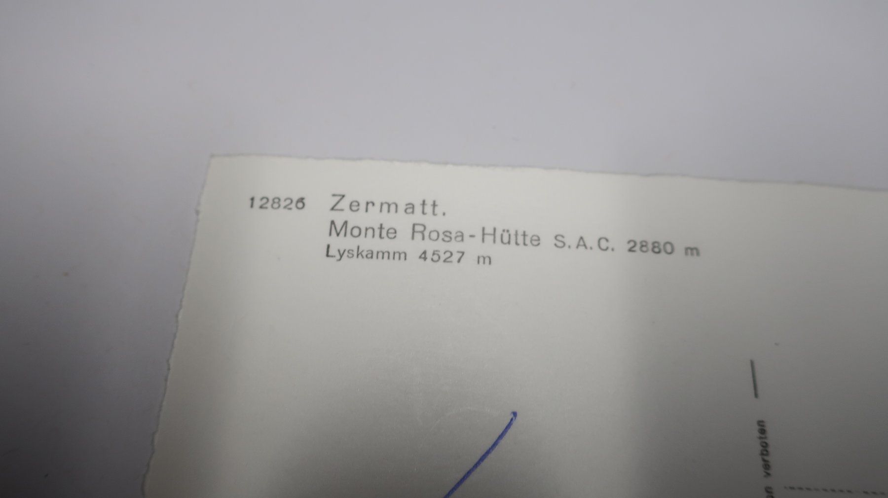 Cartoline postali: Zermatt Monte - Rosa Hütte S.A.C. – Usato da Cormoret venduto da Pascalll2001 4