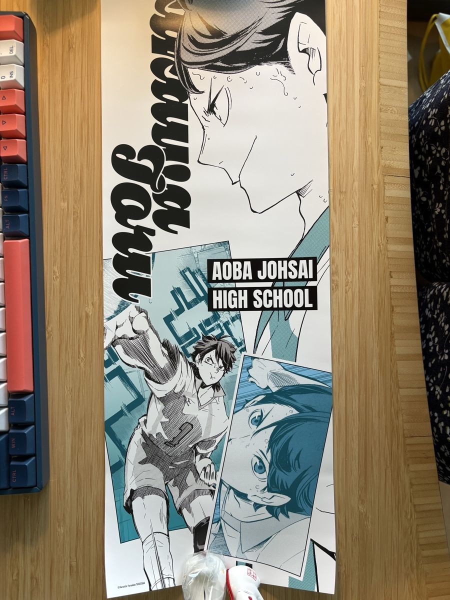 Poster & Bilder: Haikyuu Poster Oikawa – Neu (gemäss Beschreibung) aus Bern von rr8853