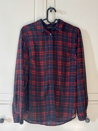 New Look Shirt - Red/Navy Check