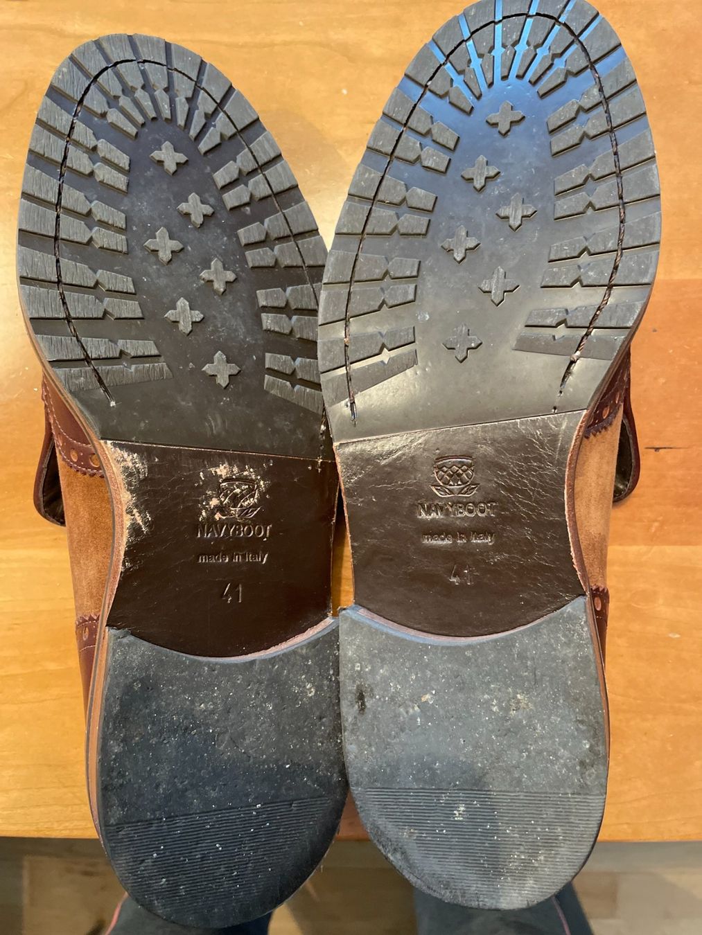 Navyboot Scarpe da uomo: Navyboot Herren Schuhe / Grösse 41 – Usato da Zug venduto da Domino44 1