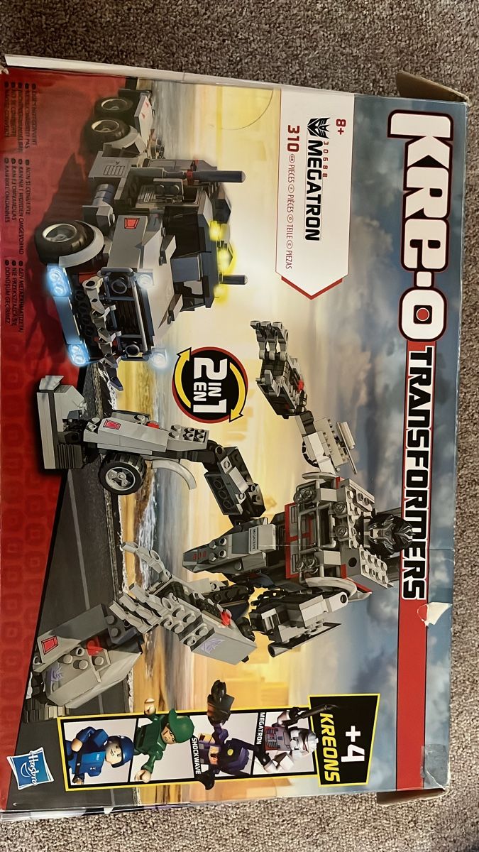 Spielzeuge: KRE-O Transformers Megatron 2 in 1 Bausatz - Selten! – Gebraucht aus Bonaduz von