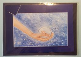 "Geburt des Lächelns" Geschenkkarte