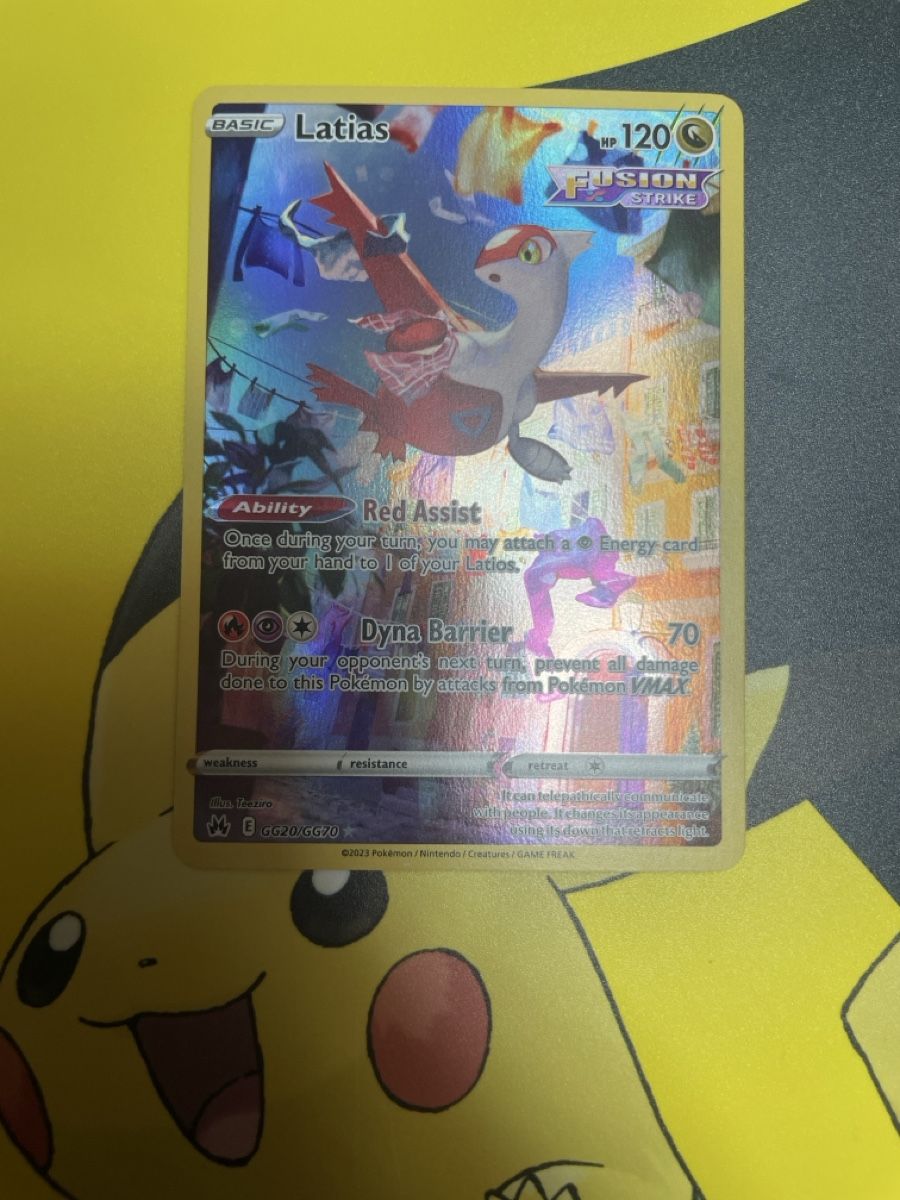 Pokémon Carte collezionabili: Latias GG20/GG70 Crown Zenith – Usato da Bazenheid venduto da Toulouse12