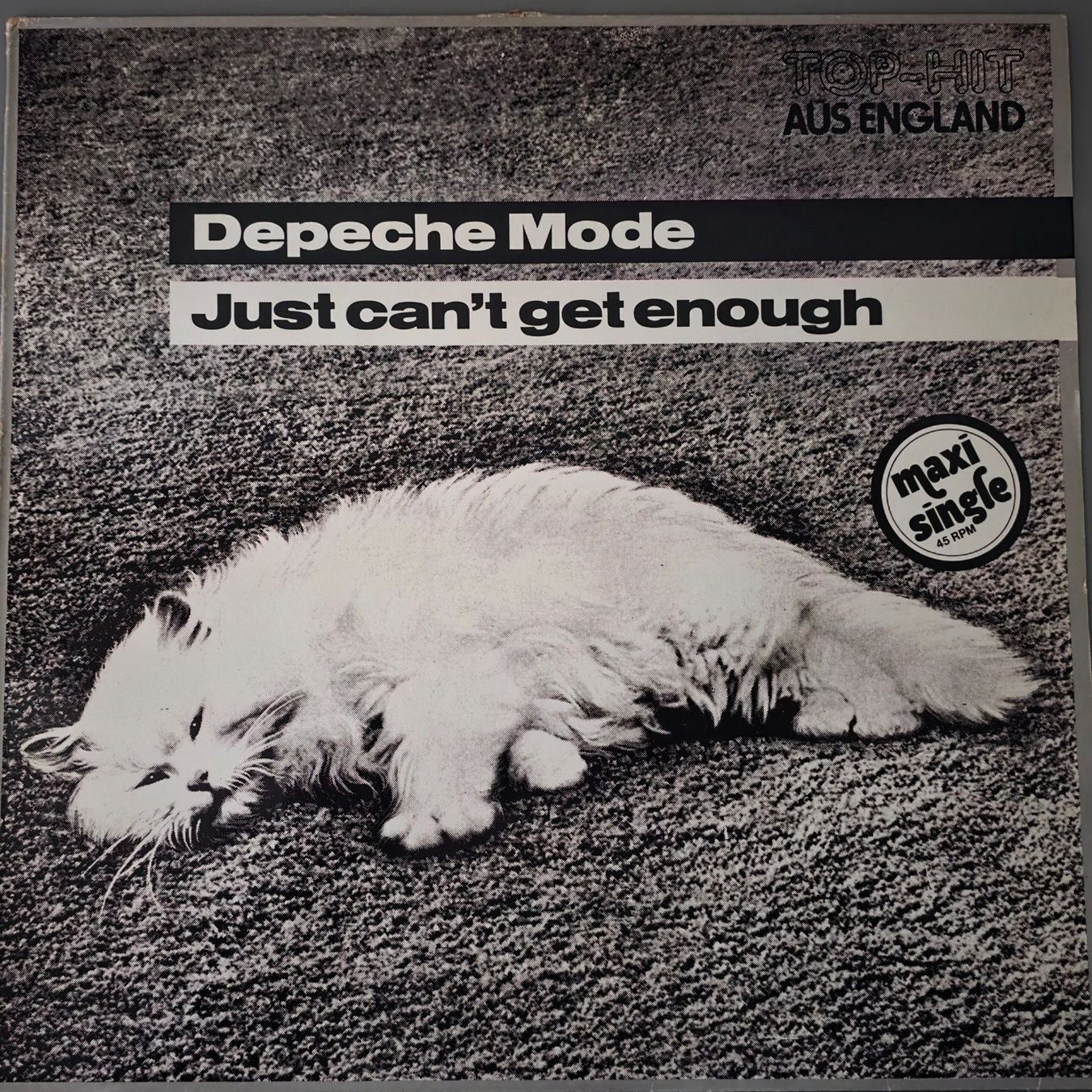 Dischi in vinile: Depeche Mode Maxi-Single – Just Can't Get Enough – Usato da Root venduto da atelier22