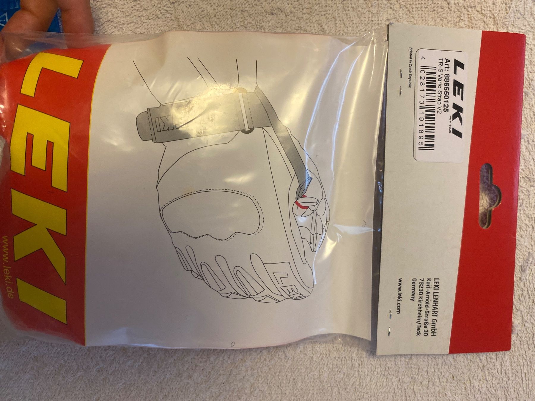 Leki Handschuhe & Handstulpen: LEKI Handschlaufenset Alpine neu mit Verpackung – Neu und originalverpackt aus Fribourg von Valerie_911 1