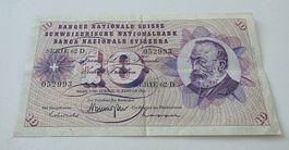 Suisse 10 Fr. 15.01.1969 Serie 62.D