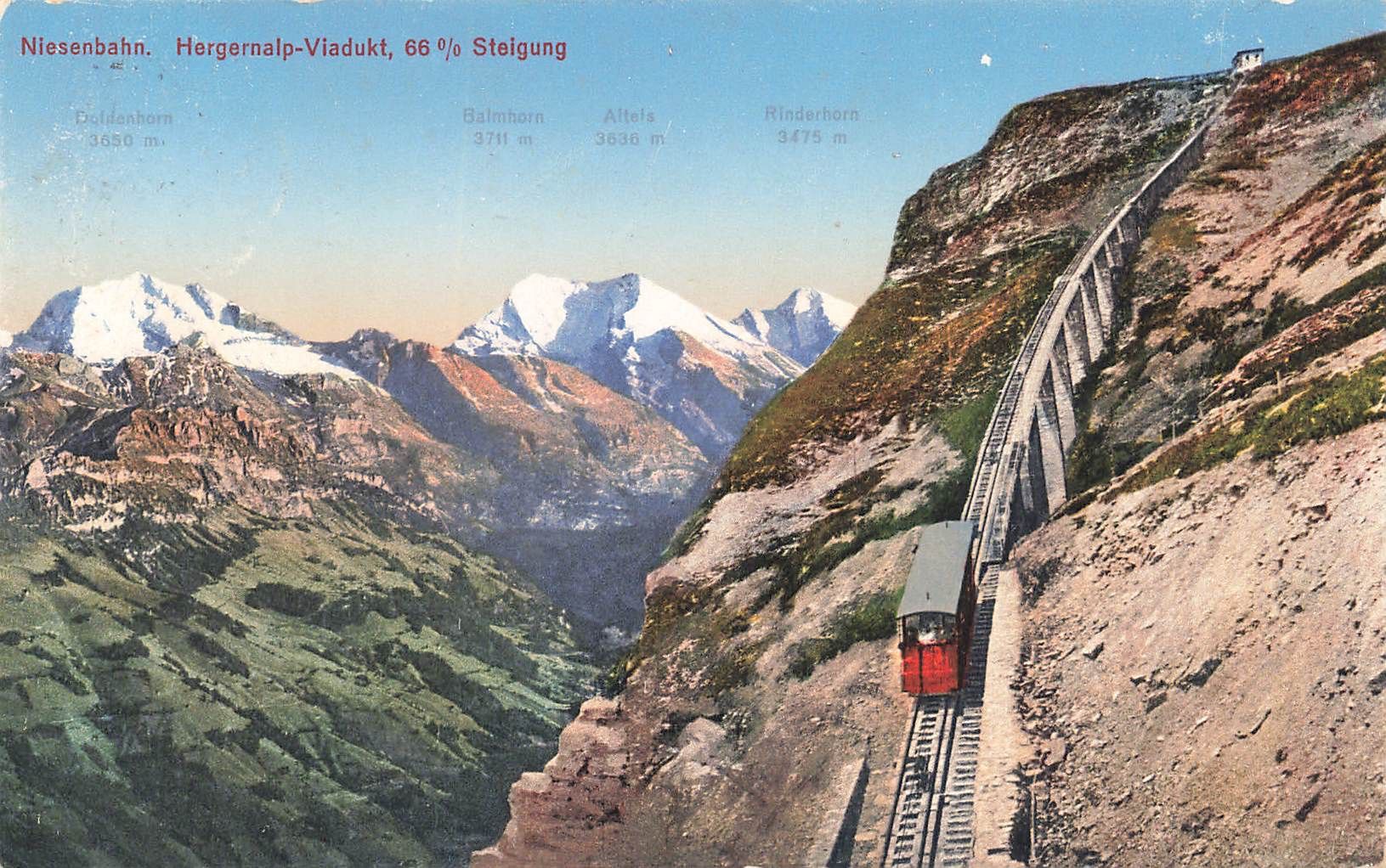 Cartes postales: Niesen bahn Standseilbahn – D'occasion à Biasca par Blenio71