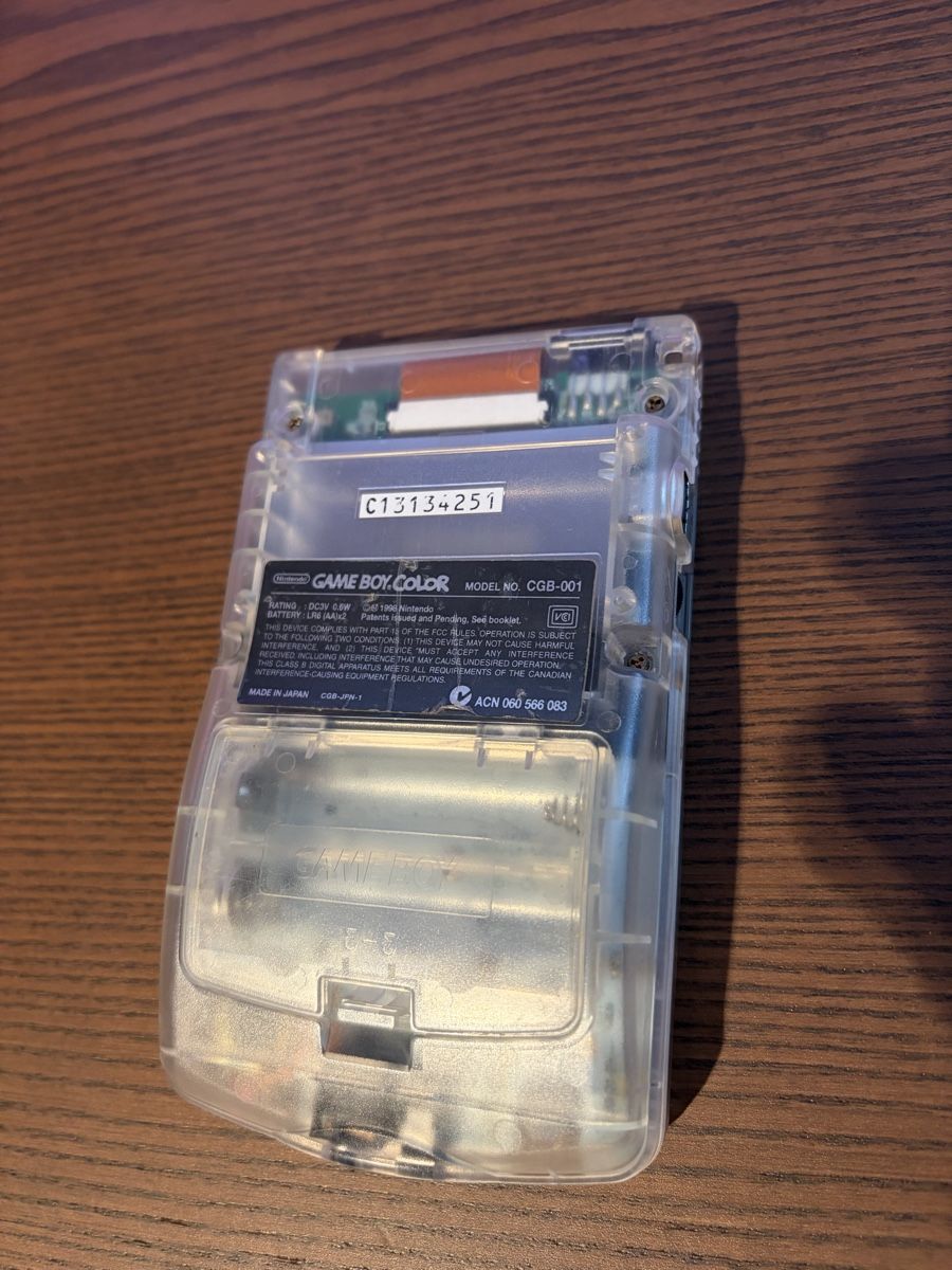 Nintendo Console: Gameboy Color Transparent – Usato da Kloten venduto da Friendly_Collector 1