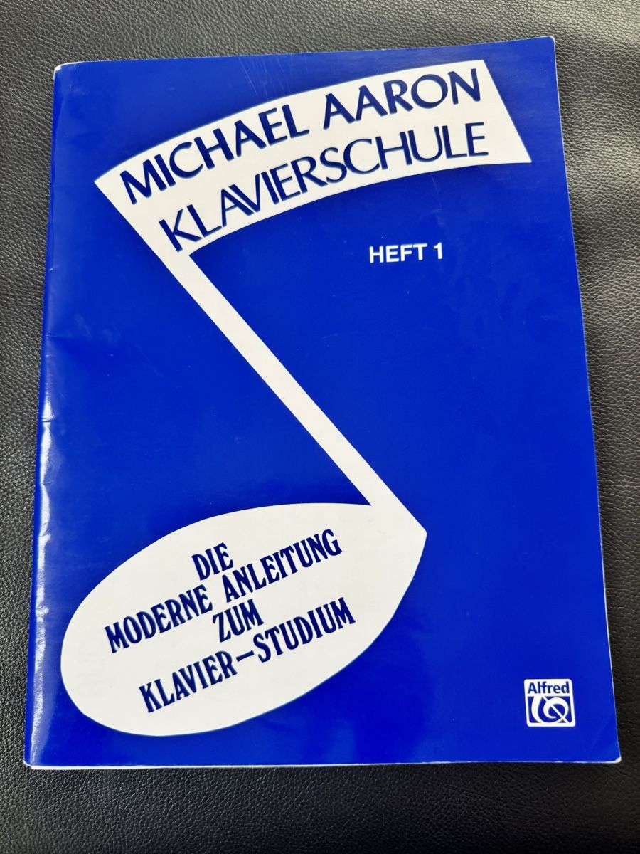 Bücher: Michael Aaron Klavierschule Heft 1 – Gebraucht aus Effretikon von Spatz2012