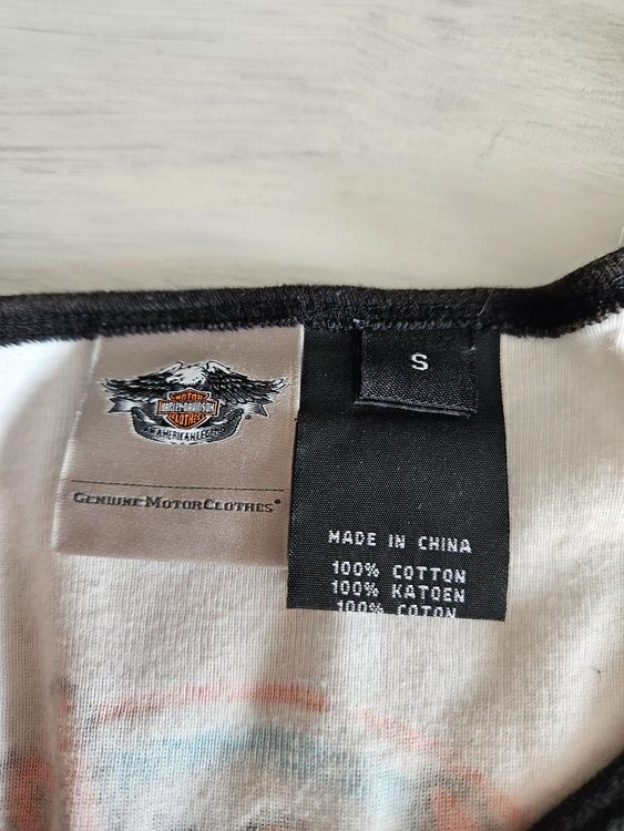 Harley Davidson Shirt Gr. S Damen Top Sommer Vintage Look 3