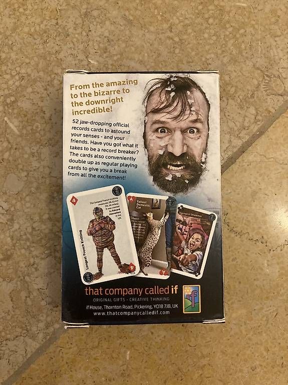 Giochi: Kartenspiel - Guinness World Records – Usato da Biel-Benken BL venduto da Aslan_1 1