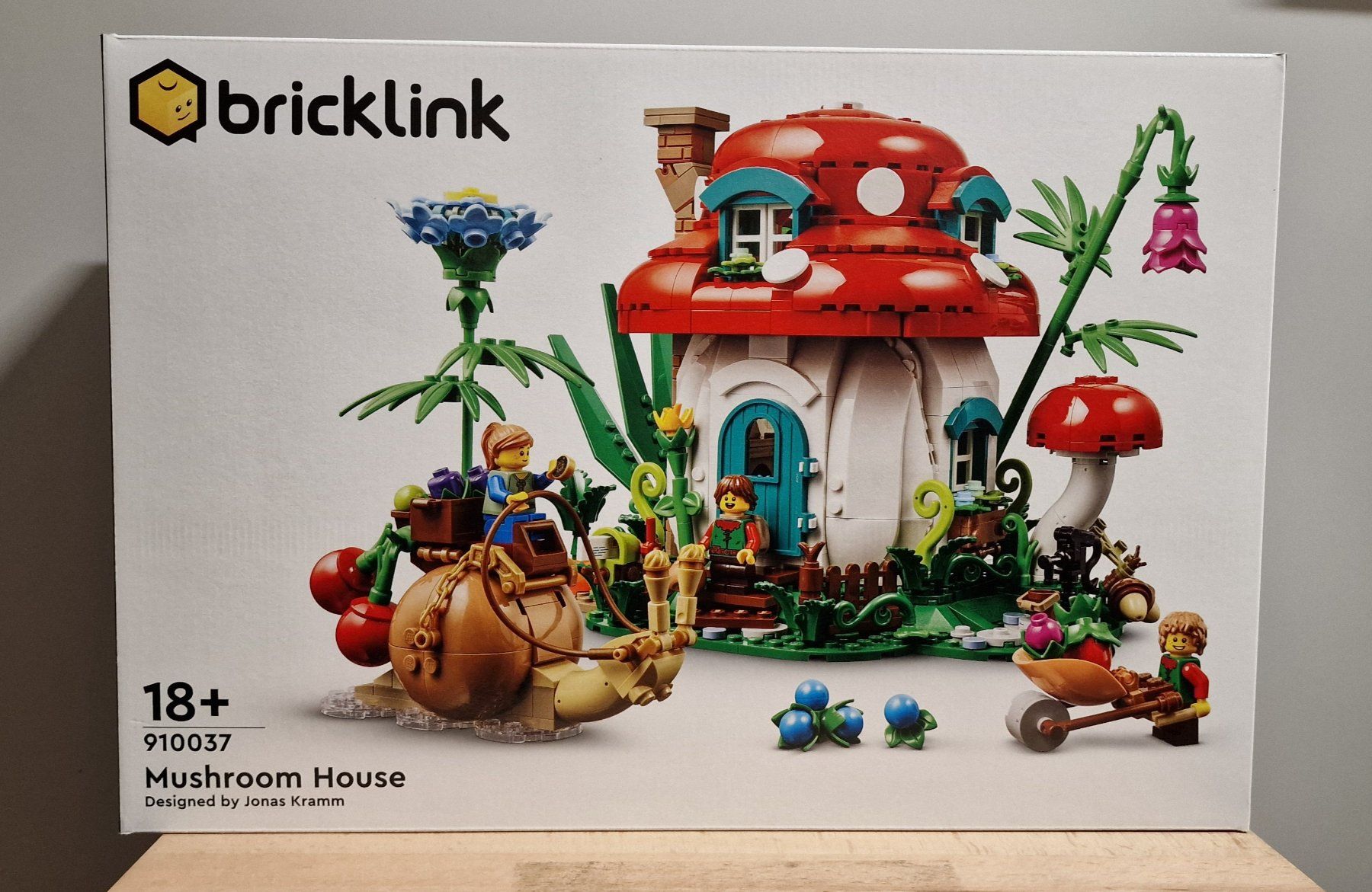 Lego Kit di costruzioni: Lego Mushroom House 910037 Bricklink Designer Program – Nuovo e nell'imballaggio originale da Echichens venduto da aegis0129