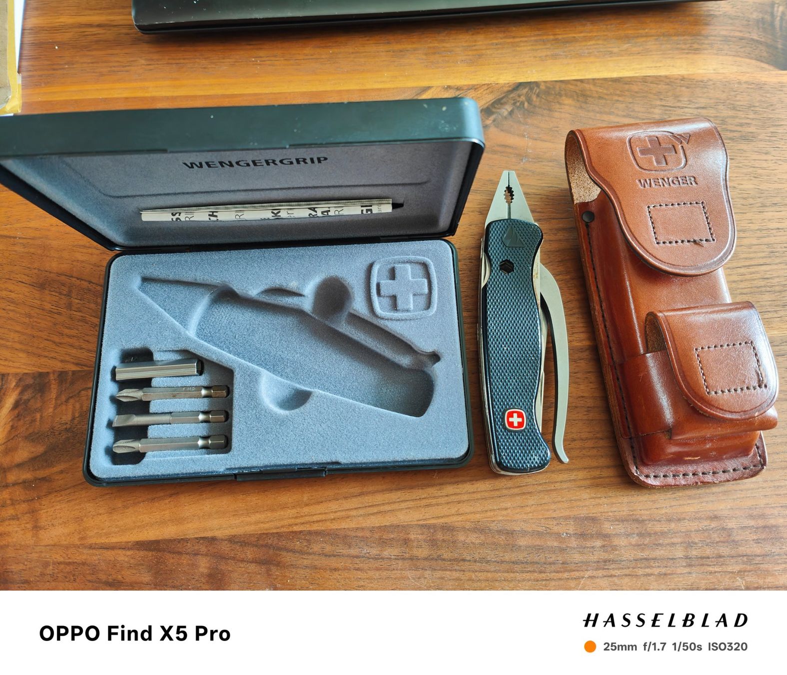 Wenger Taschenmesser: Wenger Multitool Grip mit Koffer und Hülle neuwertig – Neu (gemäss Beschreibung) aus Basel von M2 5
