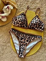 ✨Sexy Damen Leopard Bikini Set M - Neu - Gratis Versand
