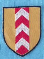 Vintage Badge Wappen Neuenburg ST. GALLER STICKEREI