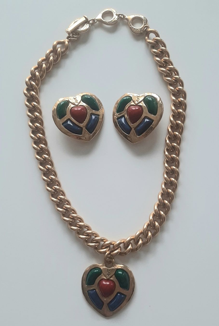 Saint Laurent Altri gioielli: Parure Yves Saint Laurent vintage – Usato da Chêne-Bourg venduto da chsandra34 8