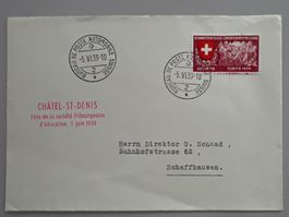 1939 Landi Zürich Nr. 220 mit Abart