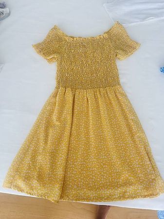 vestito giallo