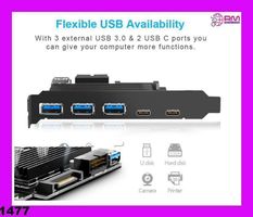 USB 3.0 Typ c PCIE-Erweiterungskarte 5
